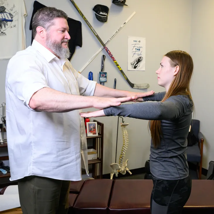 Rehab exercise coaching for knees and elbows